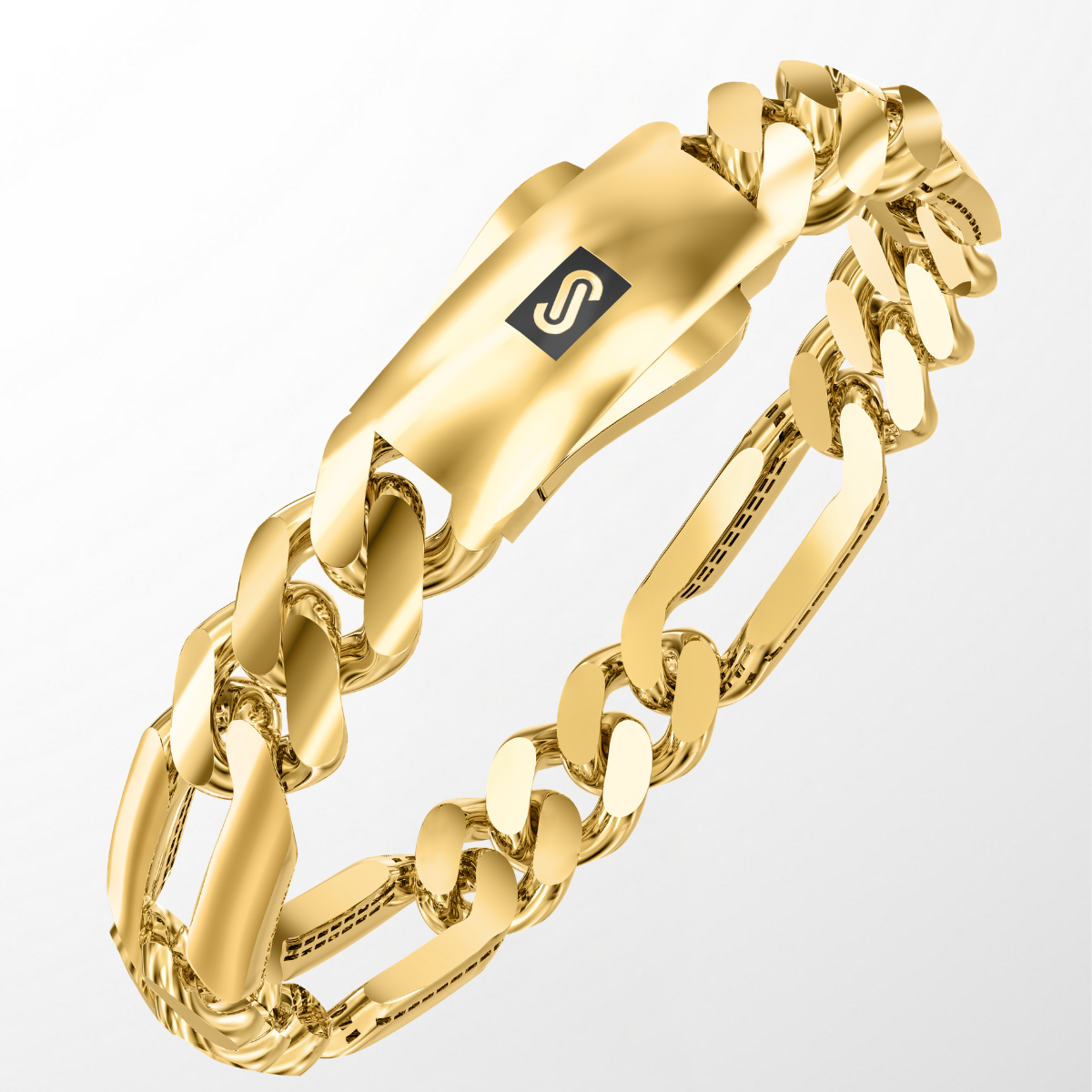 Men's Monaco Chain™ FIGARO Bracelets