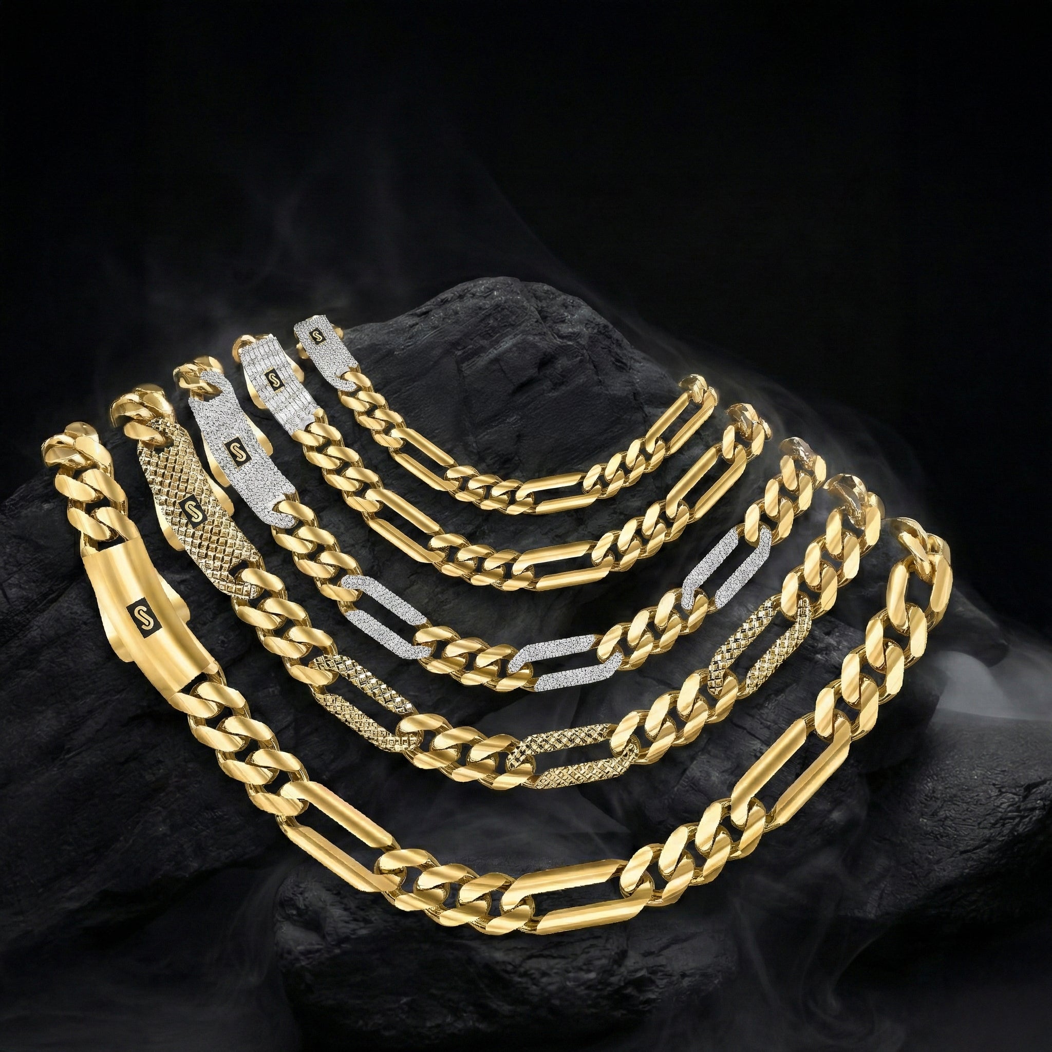 Women's Monaco Chain™ FIGARO Necklaces