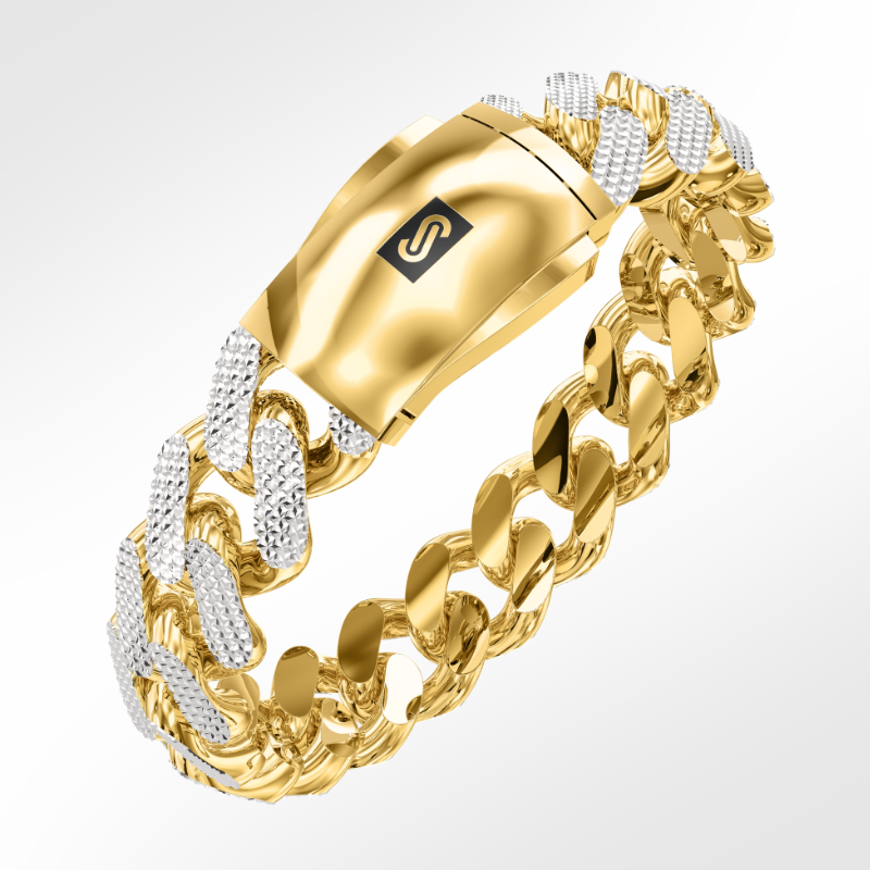 Pulsera De Mujer - Monaco Chain CLASSIC Diamond Cut