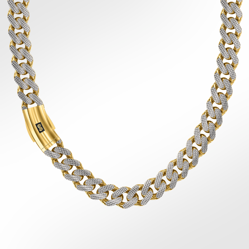 Collar de Hombre - Monaco Chain CLASSIC Diamond Cut