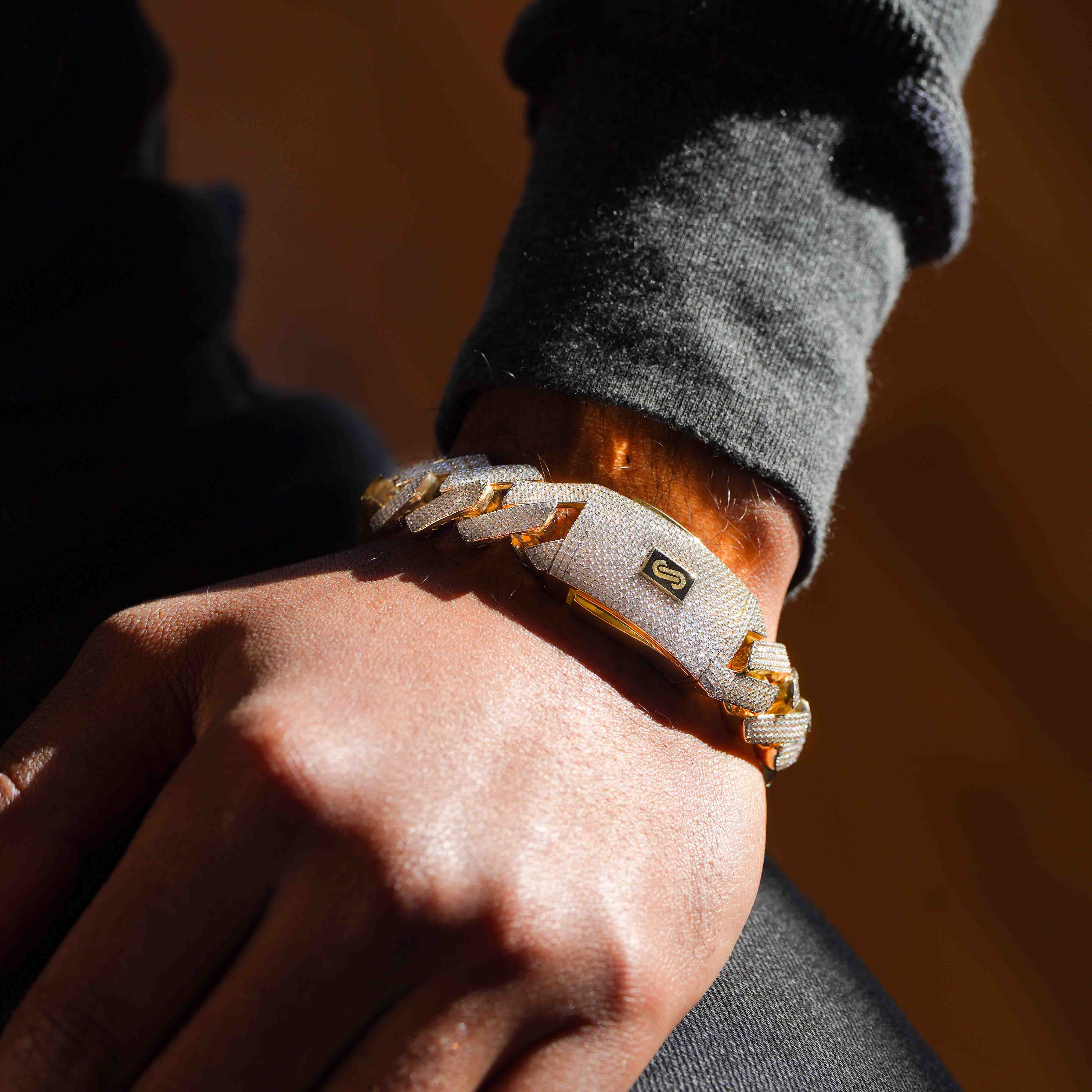 Pulsera De Hombre - Monaco Chain EDGE Swarovski