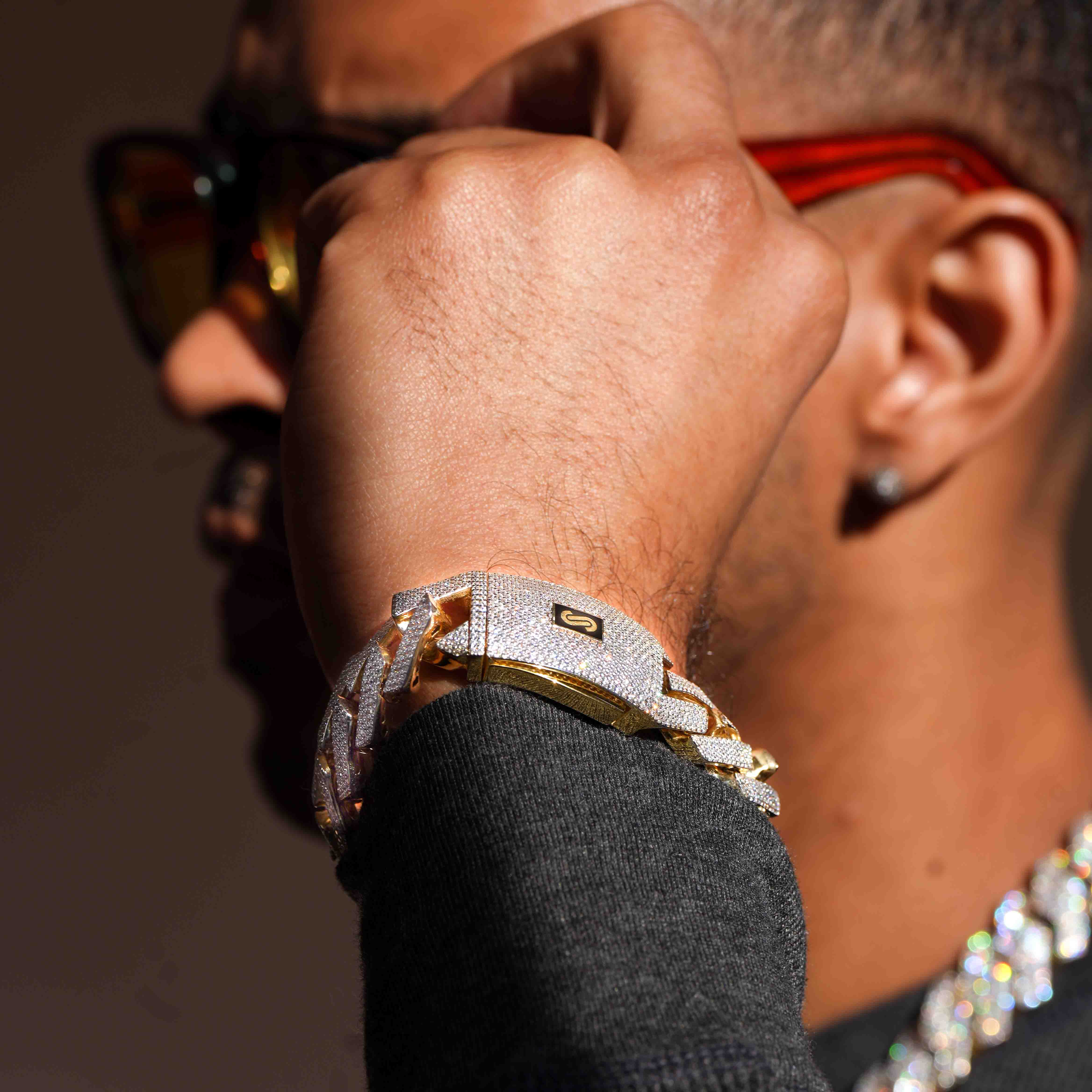 Pulsera De Hombre - Monaco Chain EDGE Swarovski