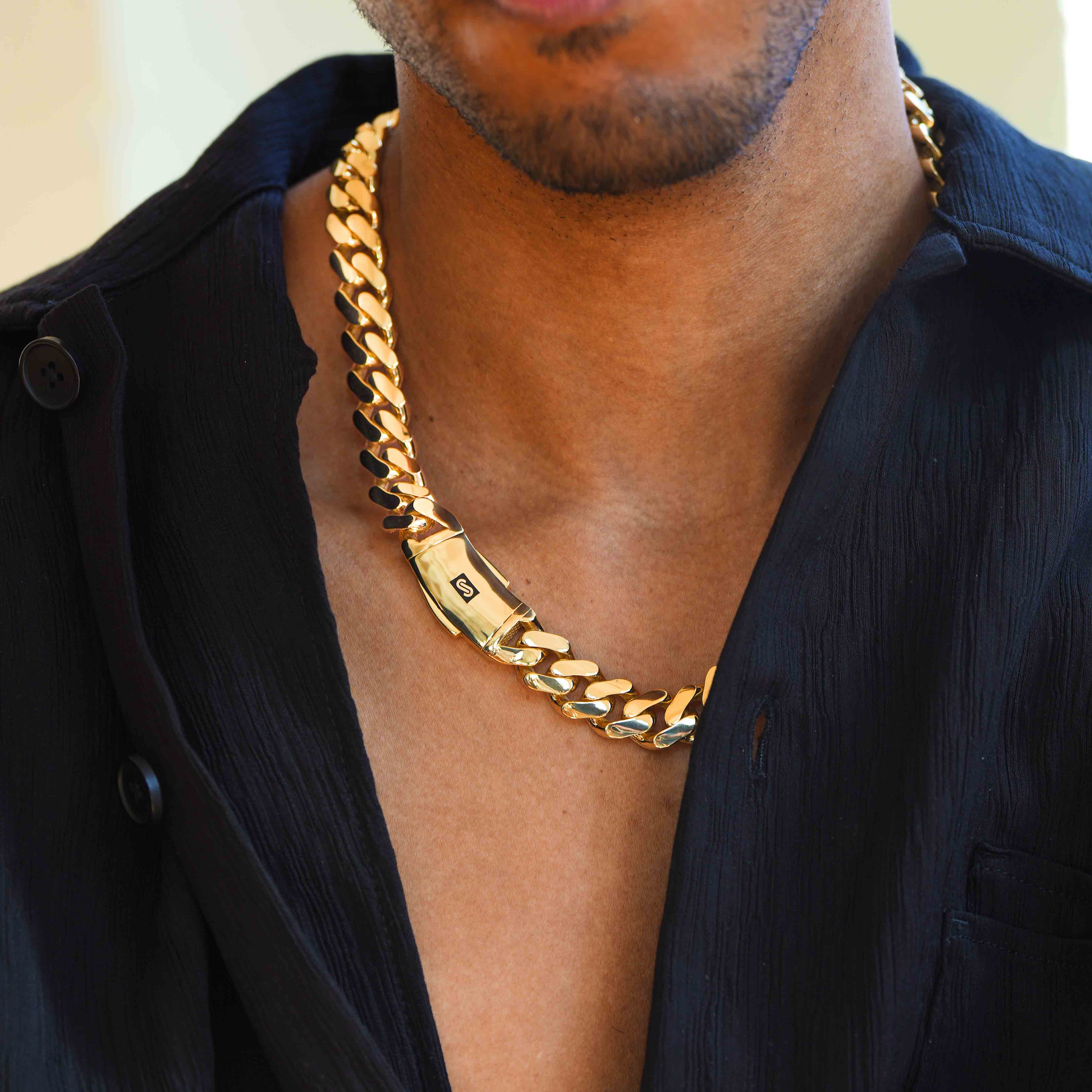 Collar de Hombre - Monaco Chain CLASSIC Plain