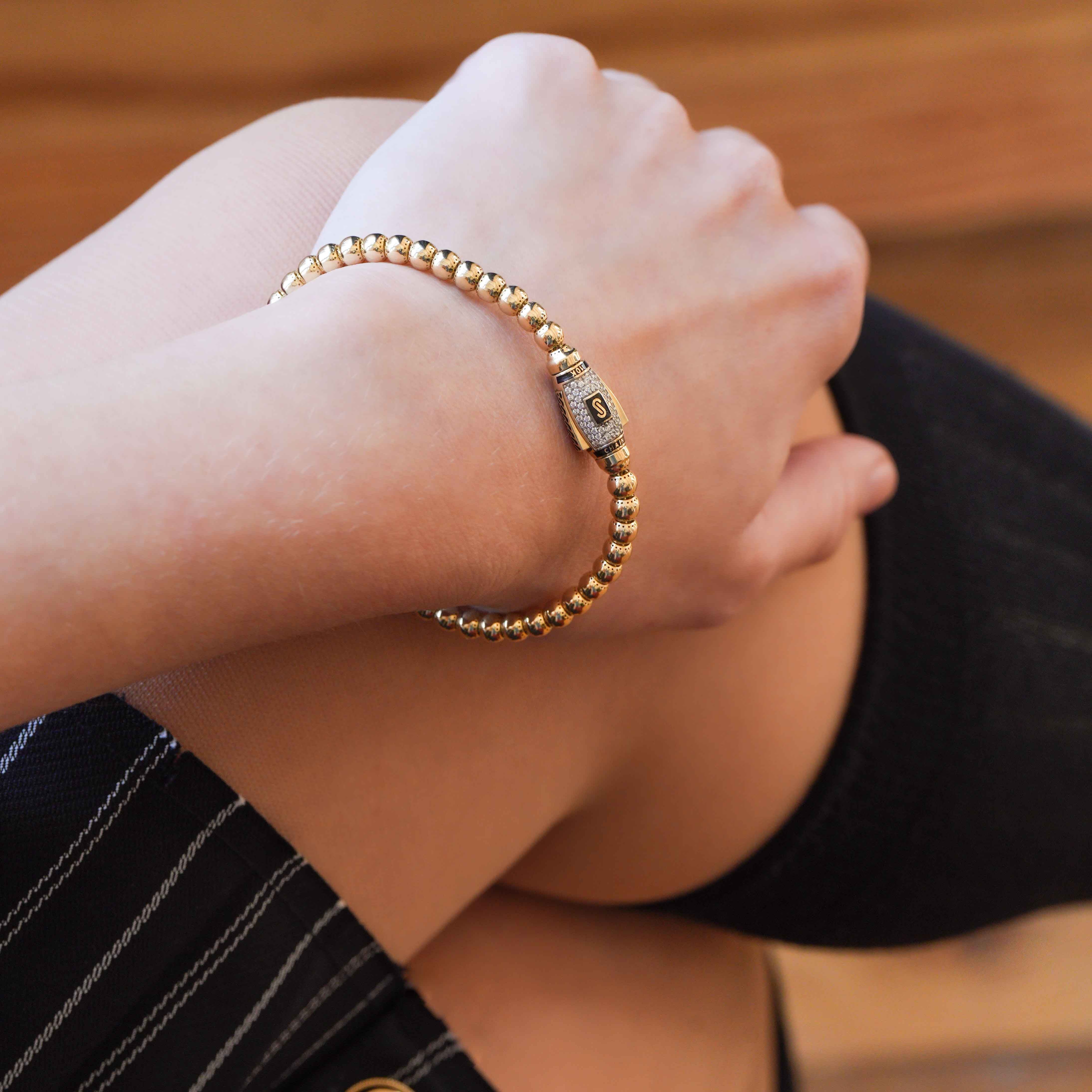 Women's Bracelet - Monaco Chain BUB Pavé Lock