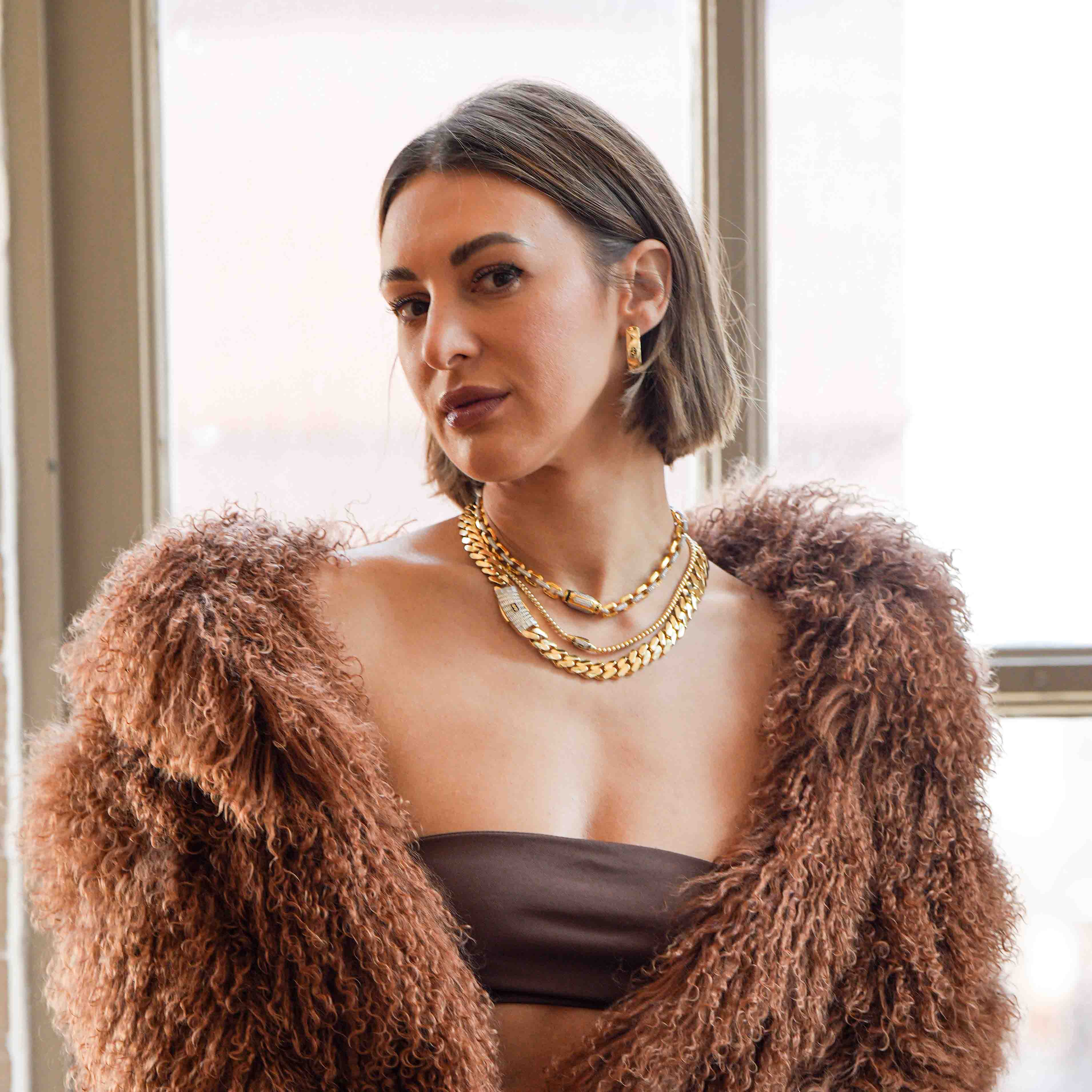 Collar/Gargantilla De Mujer - Monaco Chain CLASSIC Baguette Lock