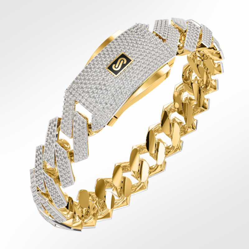 Pulsera De Hombre - Monaco Chain EDGE Swarovski