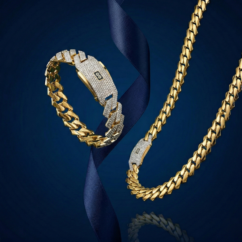 Women's Bracelet - Monaco Chain EDGE Full Pavé