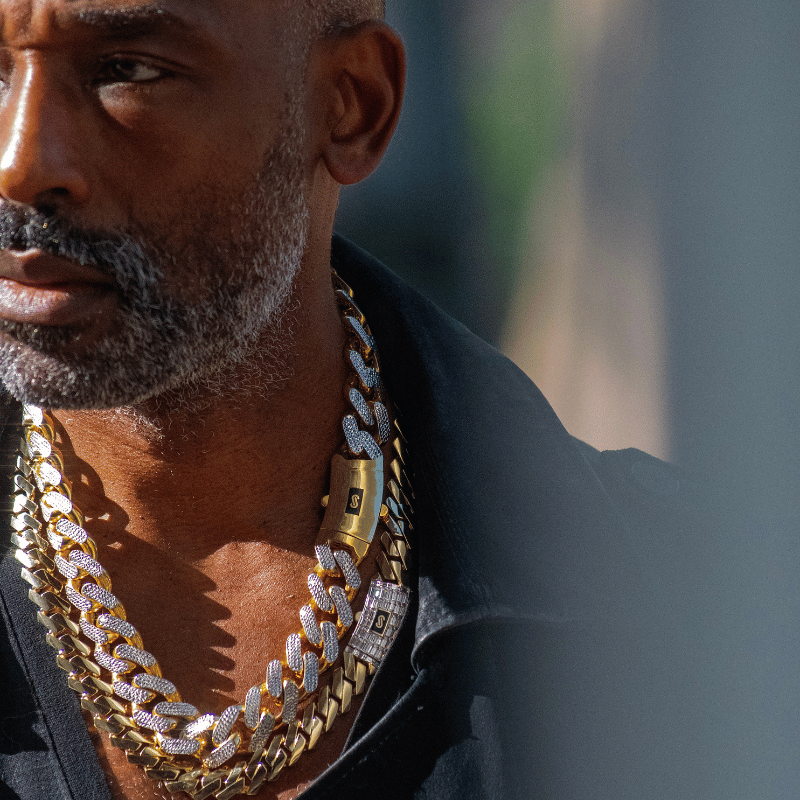 Collar de Hombre - Monaco Chain CLASSIC Diamond Cut