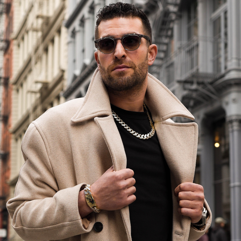 Collar de Hombre - Monaco Chain CLASSIC Diamond Cut