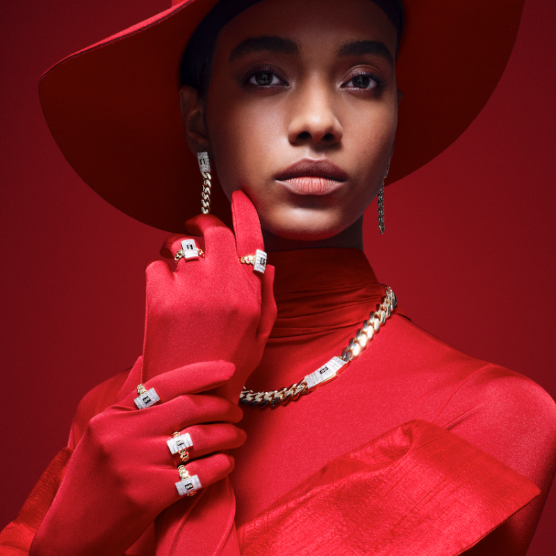 Collar/Gargantilla De Mujer - Monaco Chain CLASSIC Baguette Lock