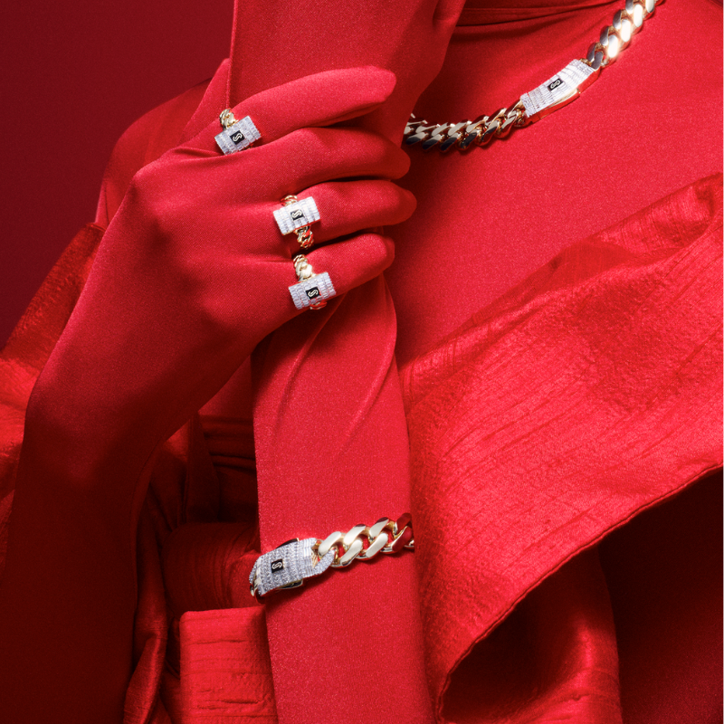 Pulsera De Mujer - Monaco Chain CLASSIC Baguette Lock