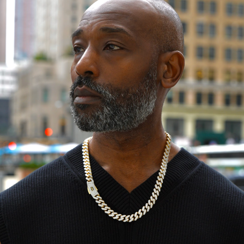 Collar de hombre - Monaco Chain CLASSIC Swarovski