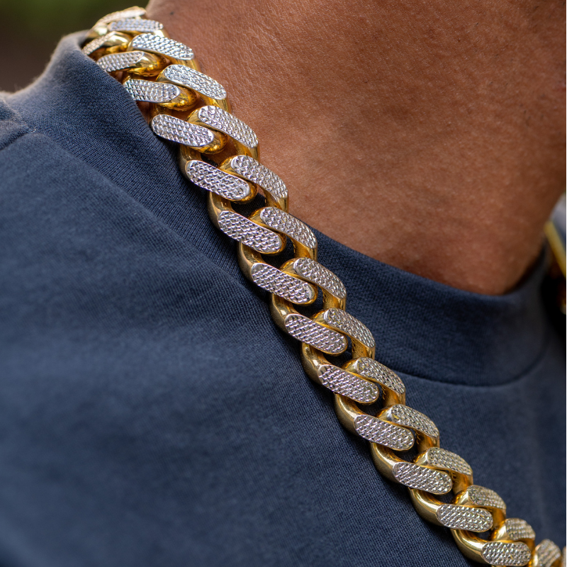 Collar de Hombre - Monaco Chain CLASSIC Diamond Cut