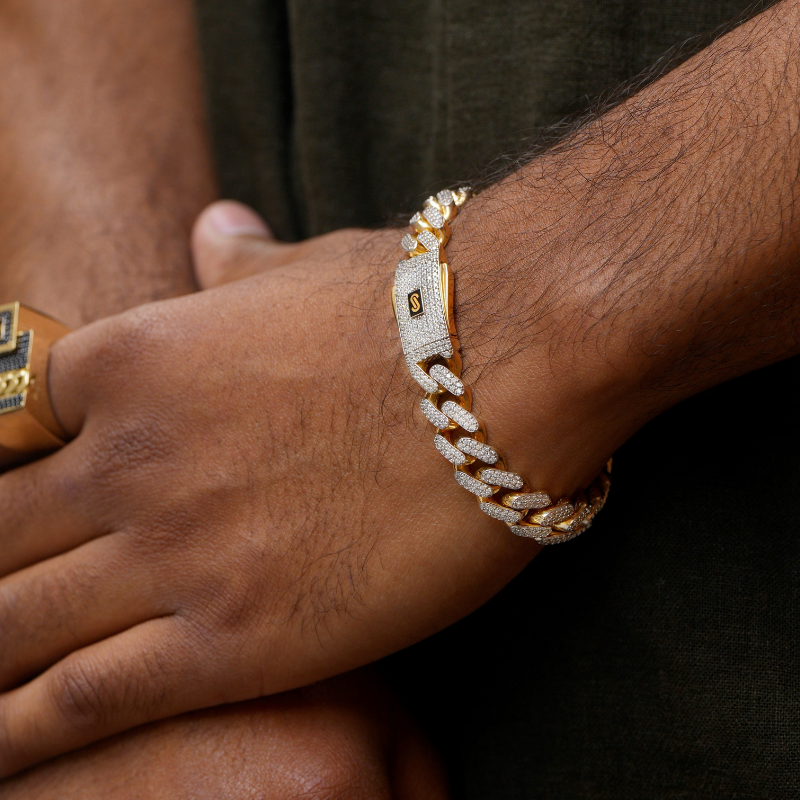 Pulsera De Hombre - Monaco Chain CLASSIC Swarovski