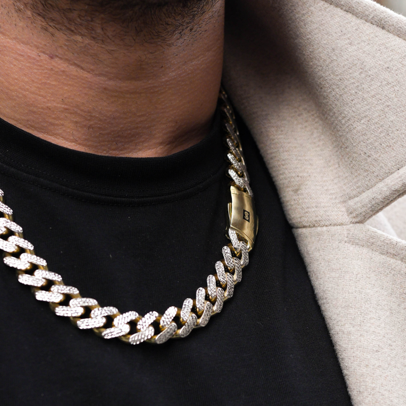 Collar de Hombre - Monaco Chain CLASSIC Diamond Cut