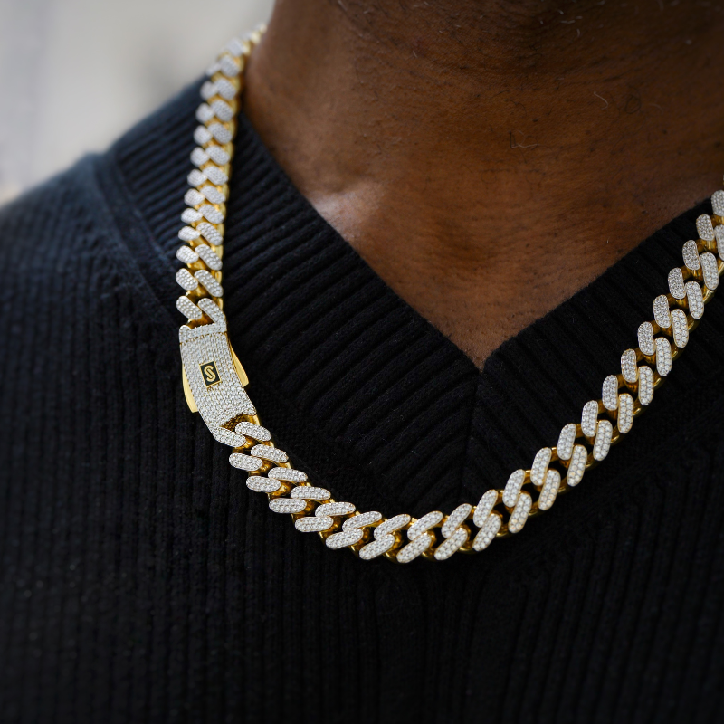 Collar de hombre - Monaco Chain CLASSIC Swarovski