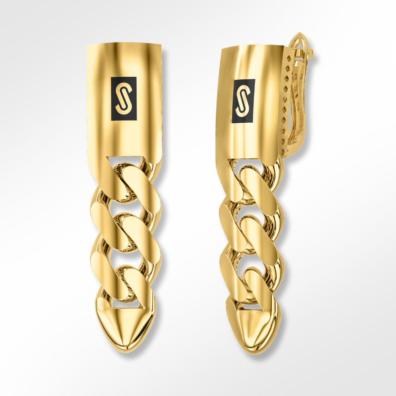 Aretes- Monaco Chain CLASSIC Plain