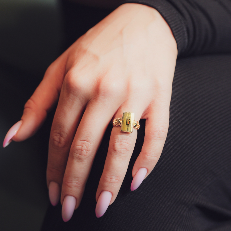 Anillo De Mujer - Monaco Chain CLASSIC Plain