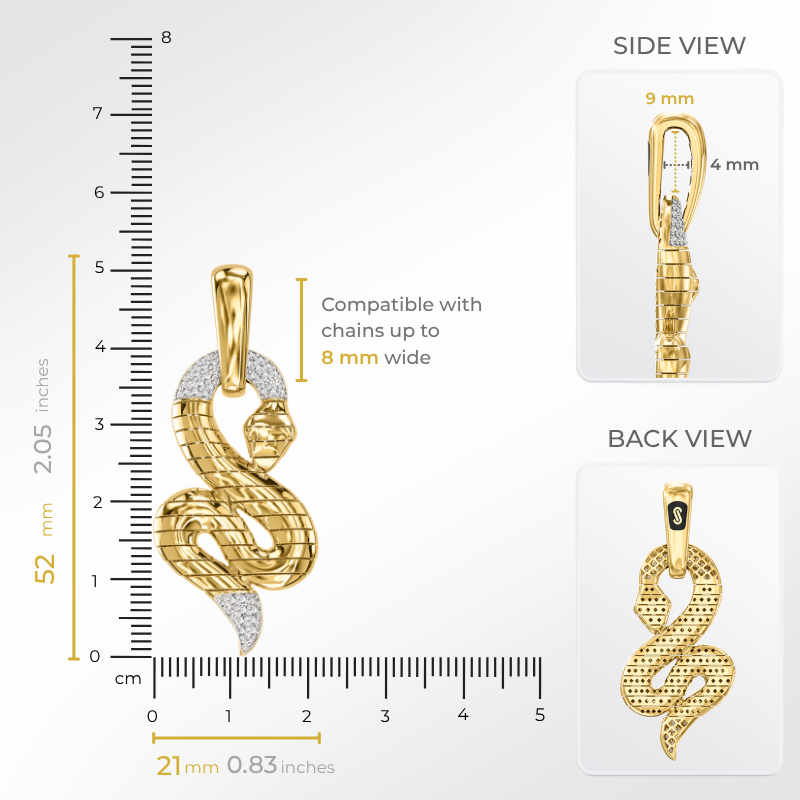 Monaco Chain - Charm 18