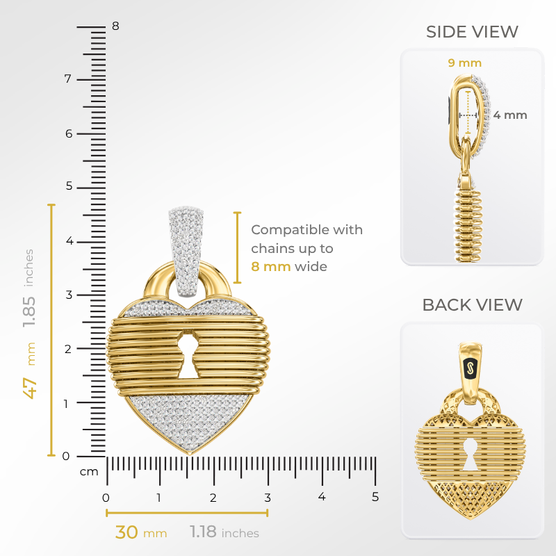 Monaco Chain - Charm 6