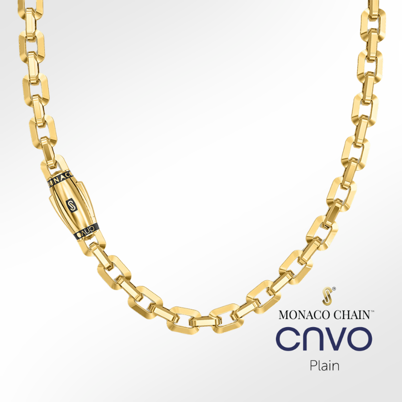 Men's Necklace - Monaco Chain CAVO Plain