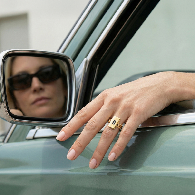 Anillo De Mujer - Monaco Chain CLASSIC Plain