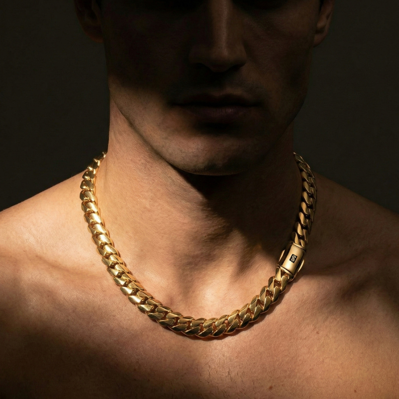 Collar de Hombre - Monaco Chain CLASSIC Plain