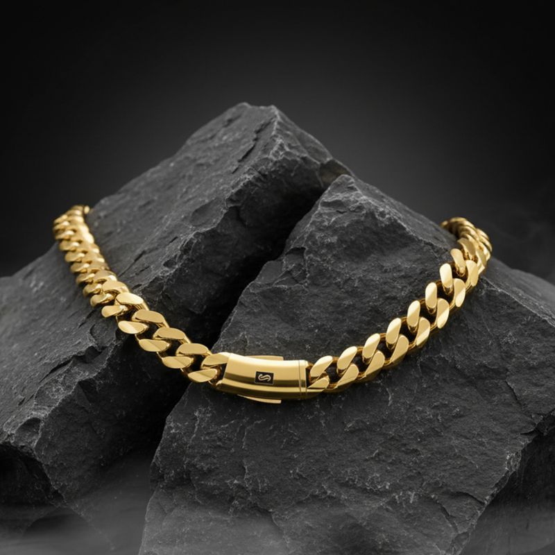 Collar de Hombre - Monaco Chain CLASSIC Plain