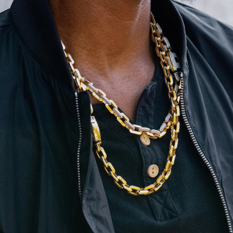 Men's Necklace - Monaco Chain CAVO Plain