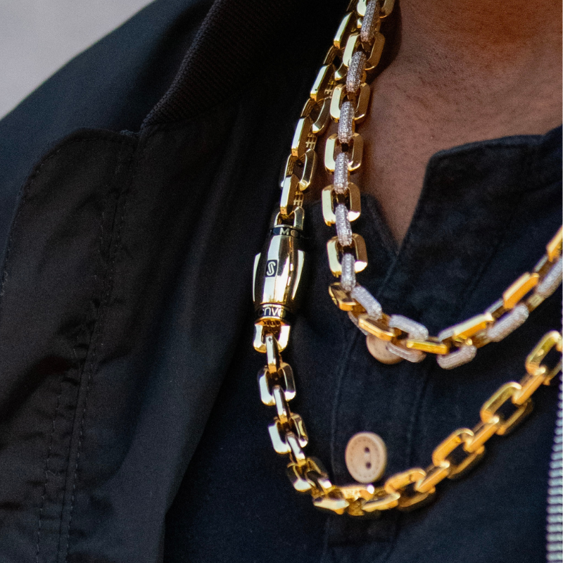 Men's Necklace - Monaco Chain CAVO Plain