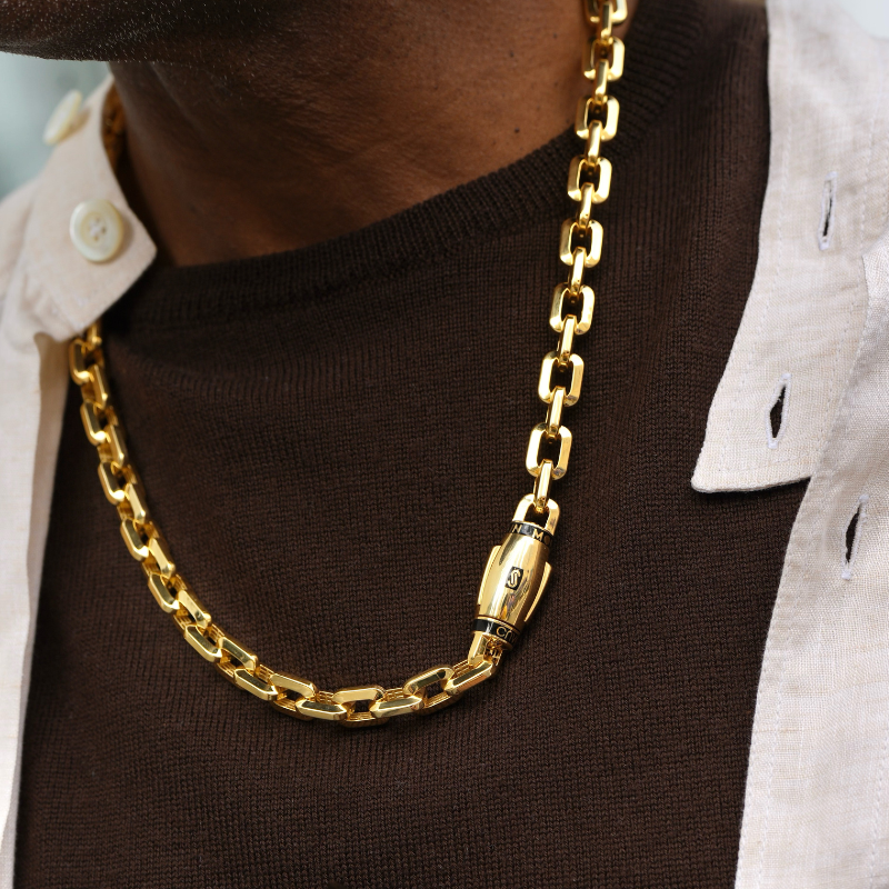 Men's Necklace - Monaco Chain CAVO Plain