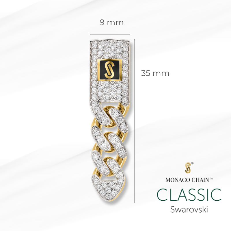 Earrings - Monaco Chain CLASSIC Swarovski