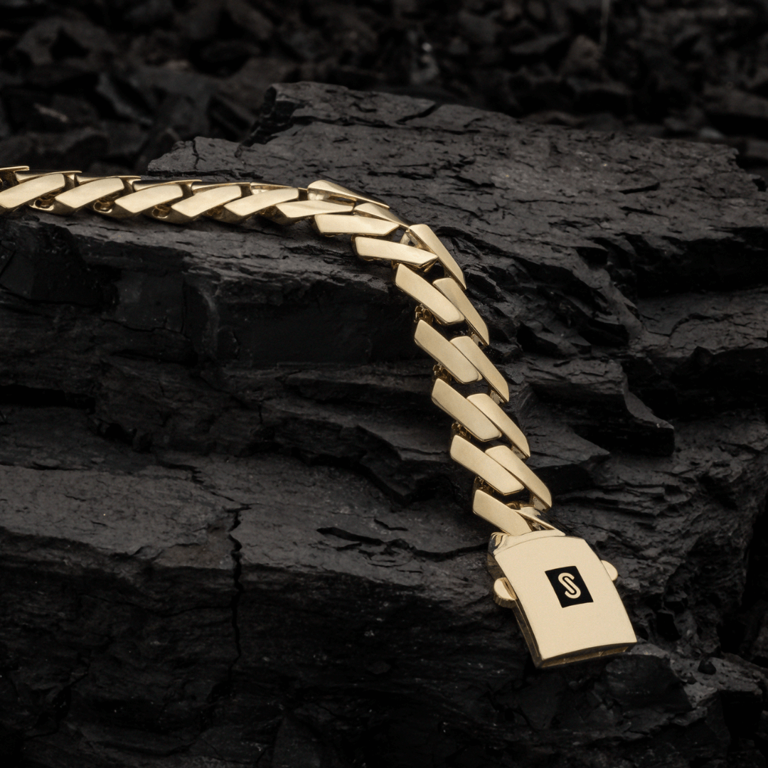 Women's Necklace/Choker - Monaco Chain EDGE Plain